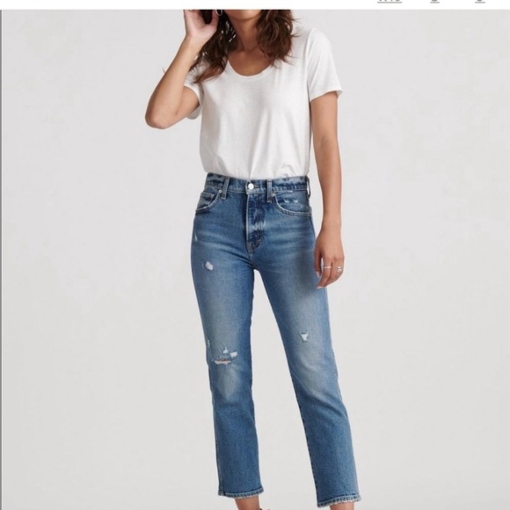 Lucky brand authentic straight crop size 8/29
